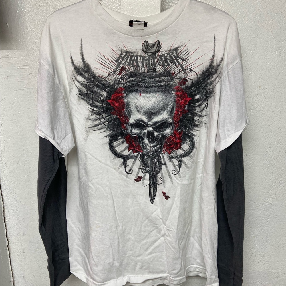 Miami Ink Y2k Long Sleeve Shirt Size Large